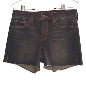 EUC NYDJ Raw Edge Lift X Tuck Technology Denim Shorts Size 4